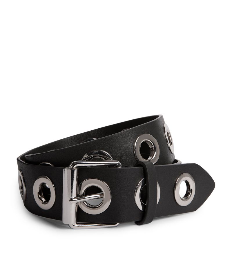 Allsaints AllSaints Leather Dani Eyelet Belt