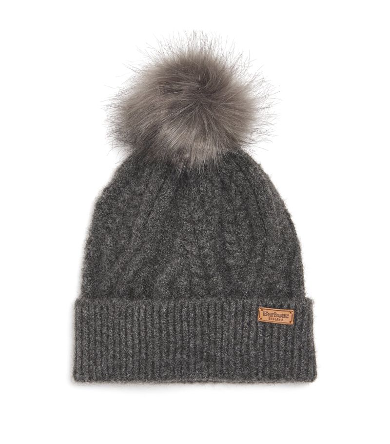 Barbour Barbour Elsdon Cable-Knit Beanie