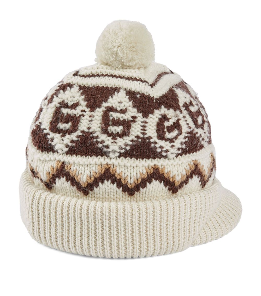 Gucci Gucci Kids Snake G Bobble Hat