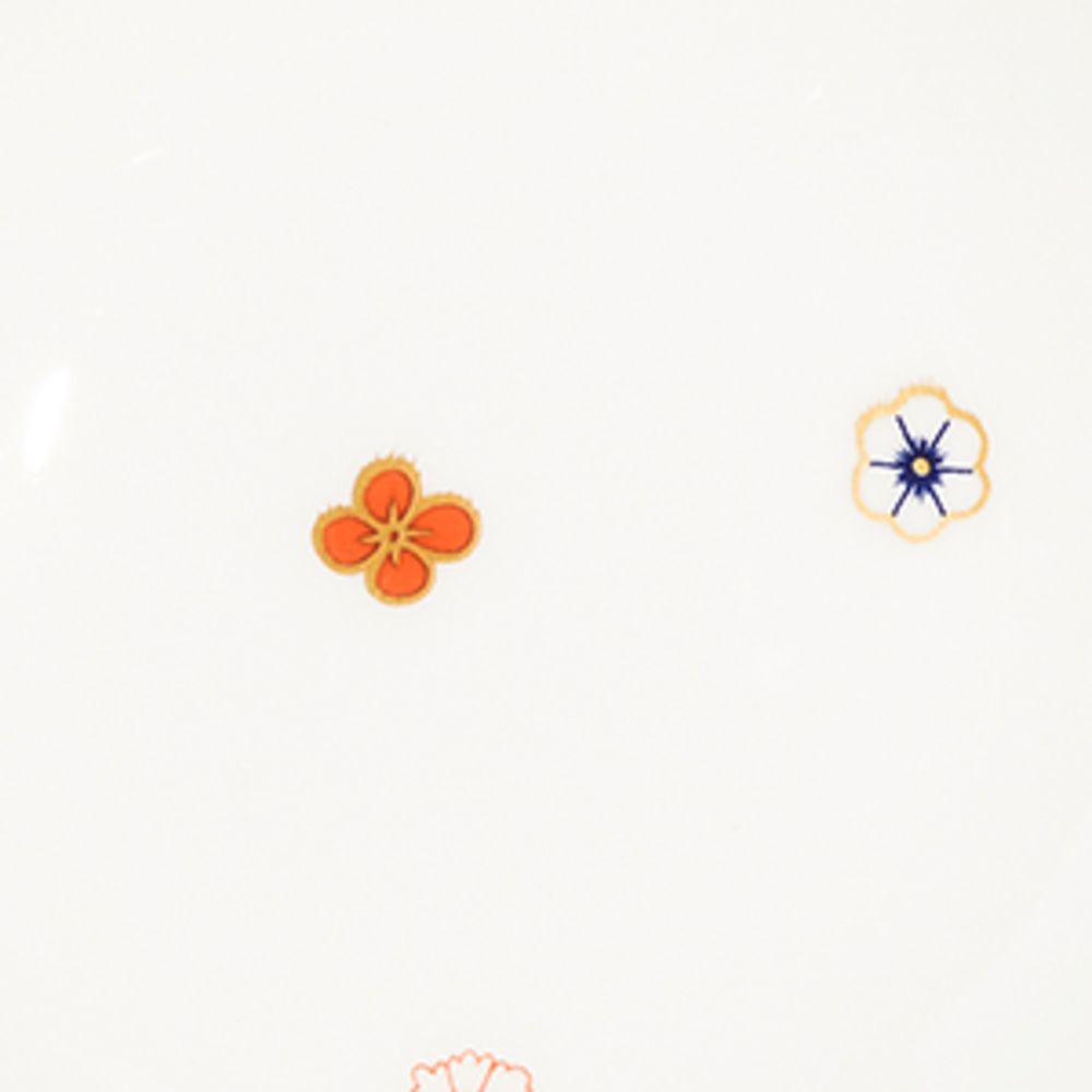 Richard Brendon Richard Brendon X V & A Dragon Flower Set Of 2 Butter Plates (8.5Cm)