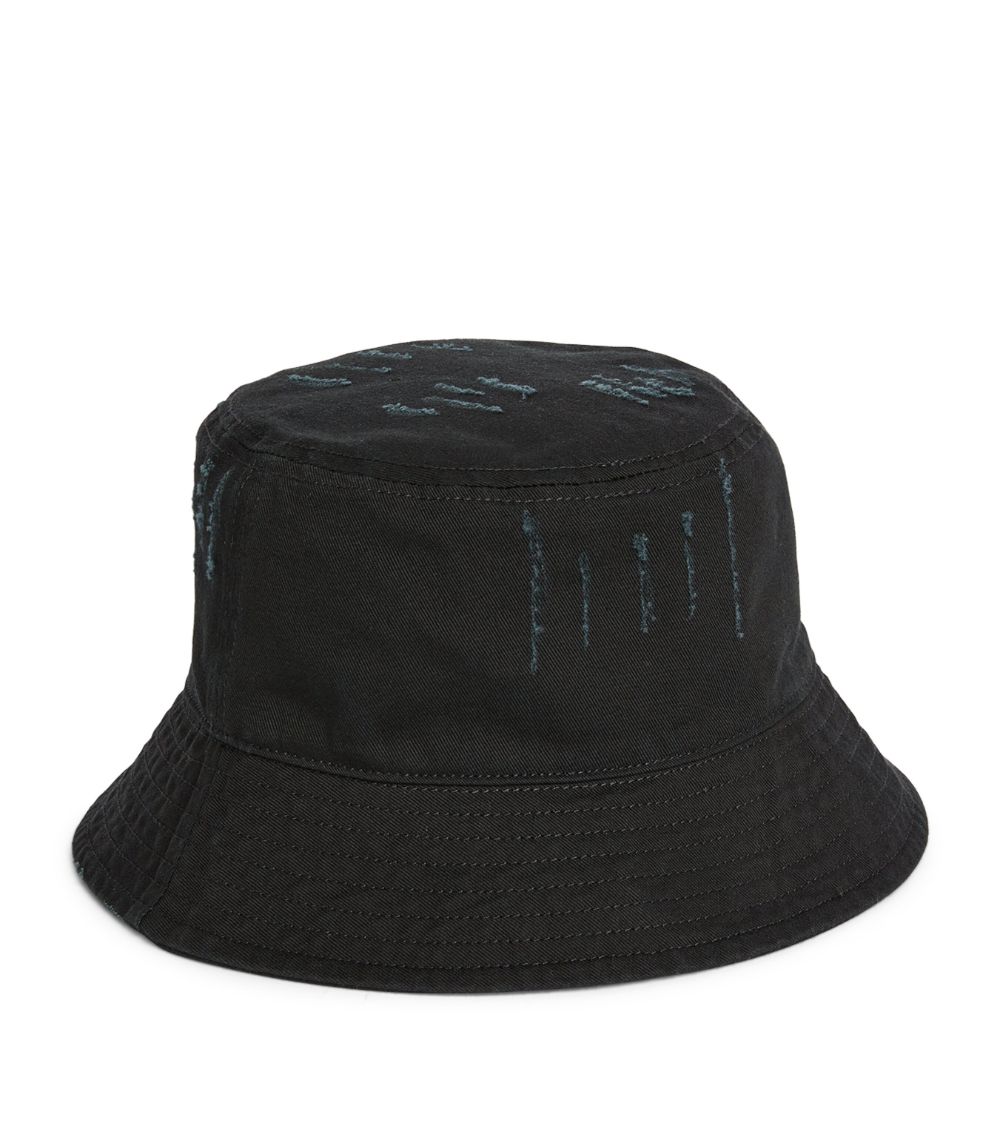 PALM ANGELS Palm Angels Logo Bucket Hat