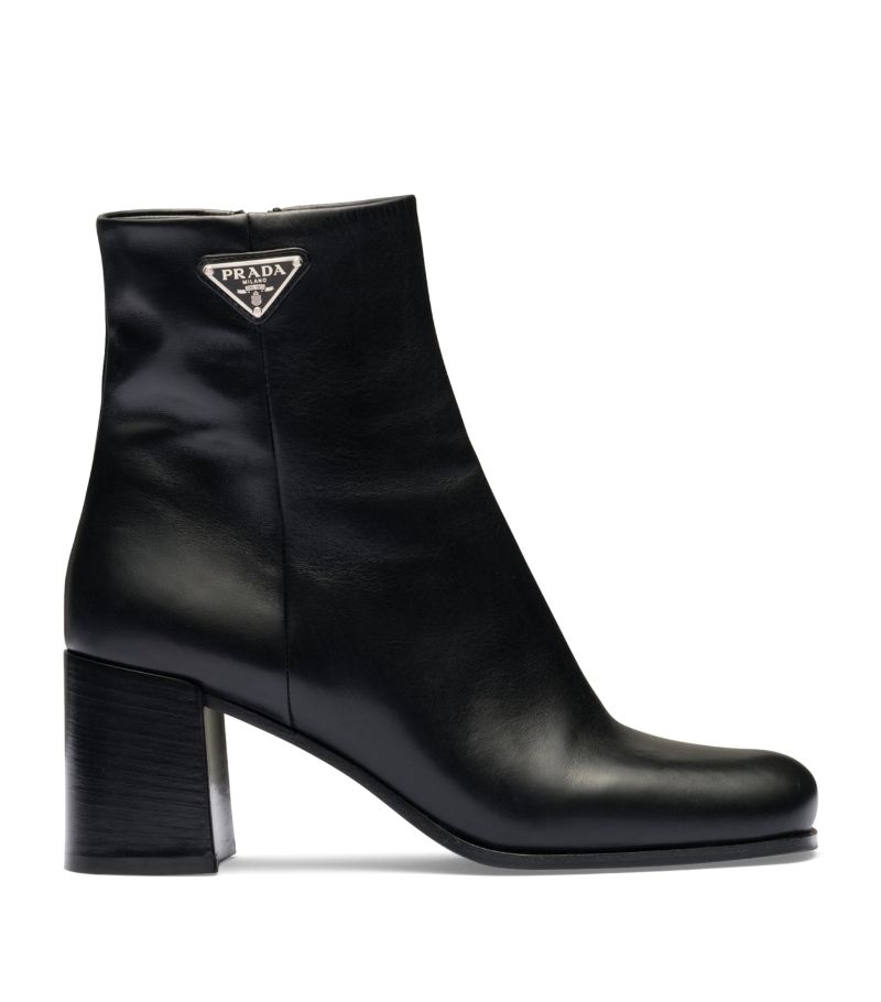 Prada Prada Leather Heeled Boots 65