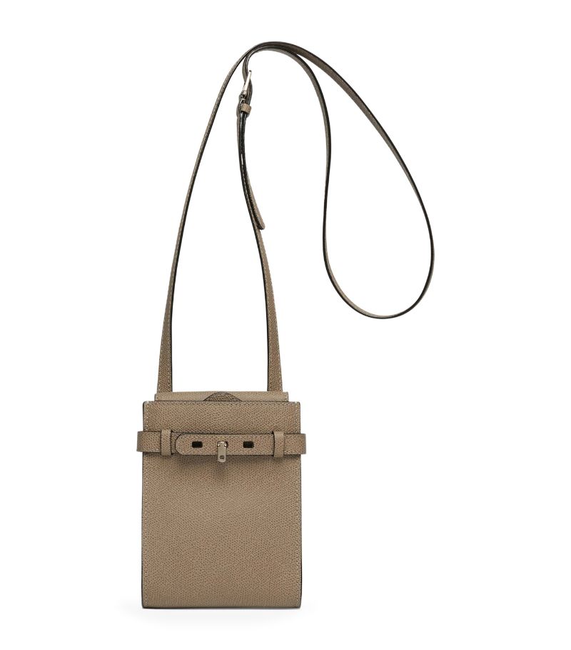 Valextra Valextra Micro Leather Brera B-Tracollina Slim Cross-Body Bag