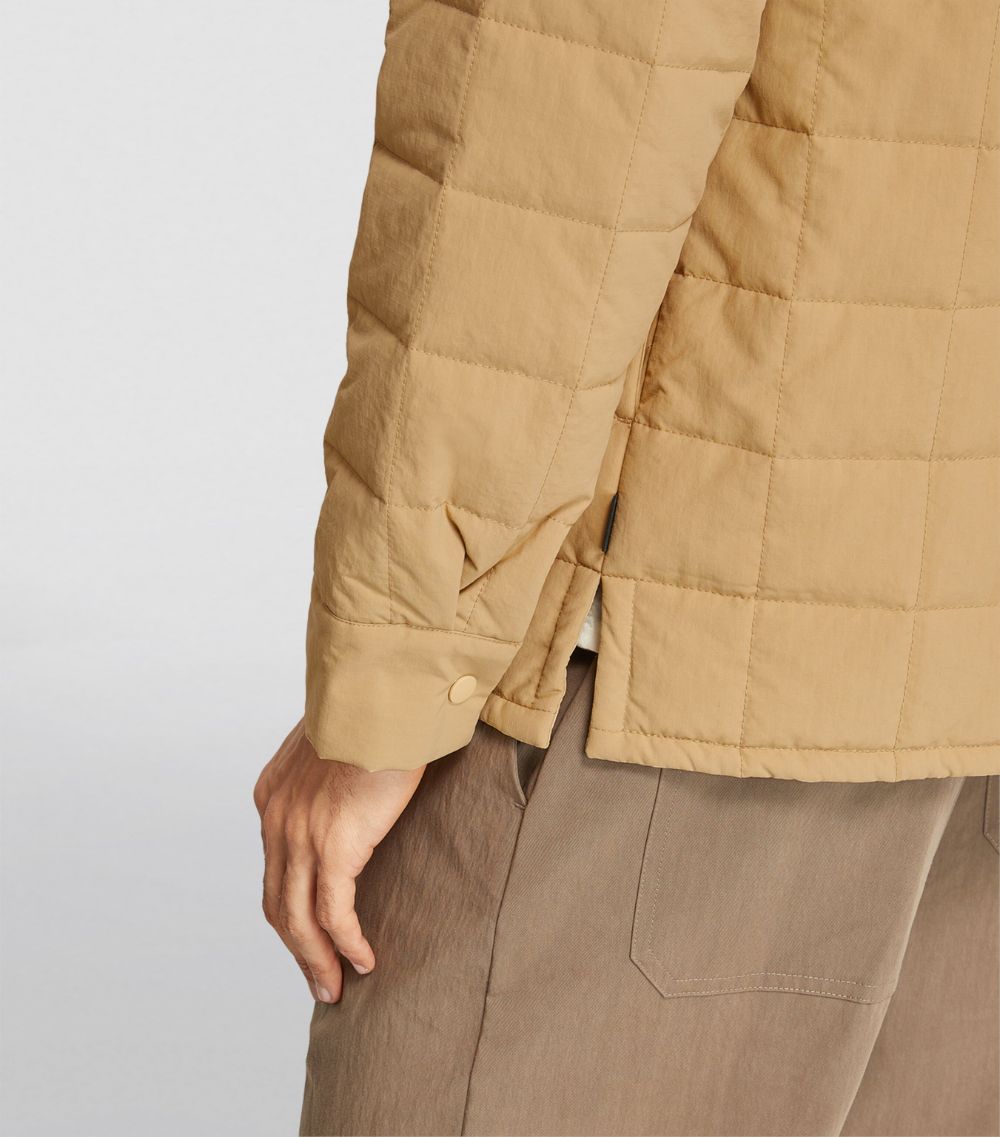 Rains Rains Quilted Zip-Up Jacket