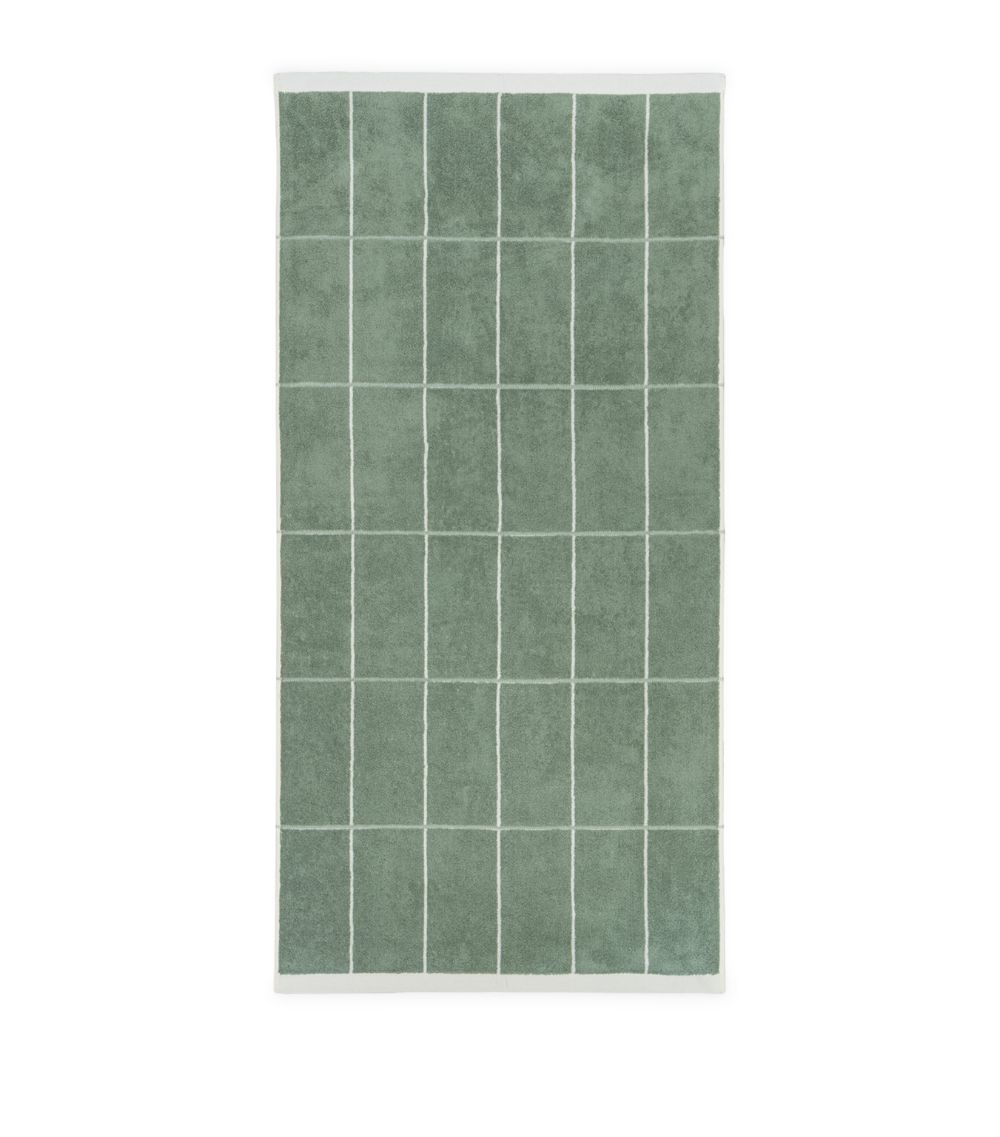  Baina Check Bethel Bath Towel (40Cm X 170Cm)