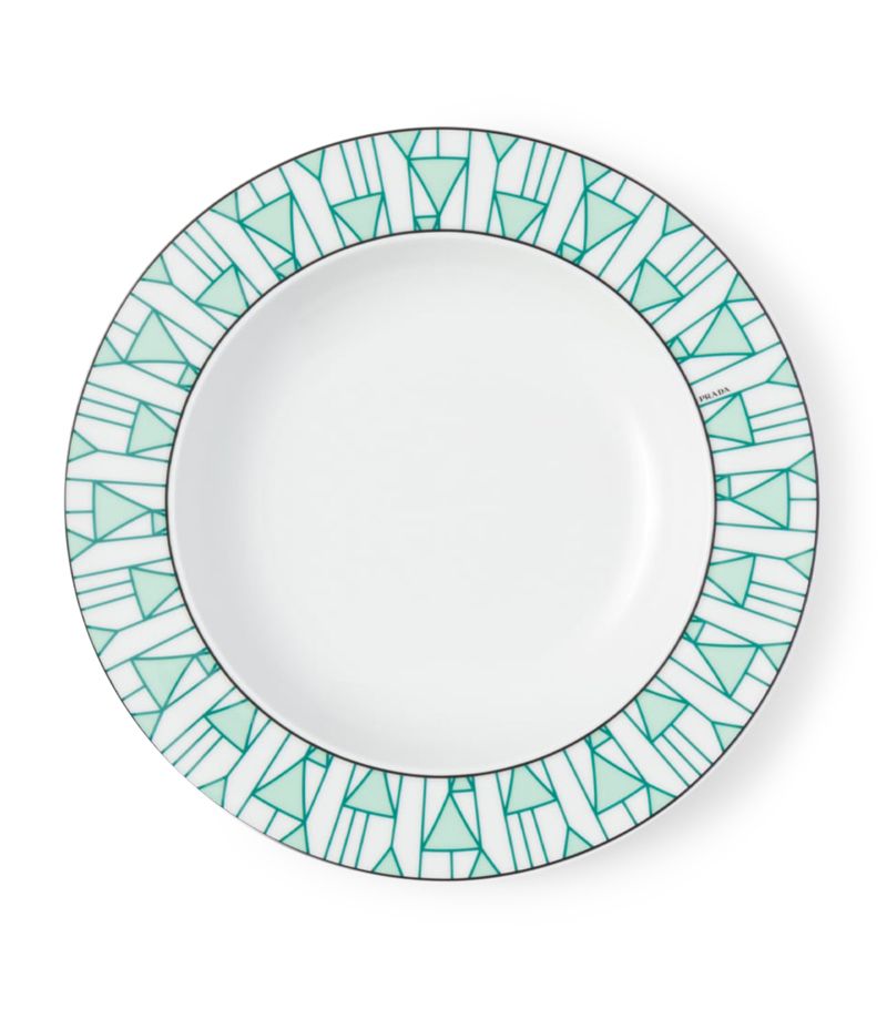 Prada Prada Set Of 2 Vienna Soup Plates (22Cm)