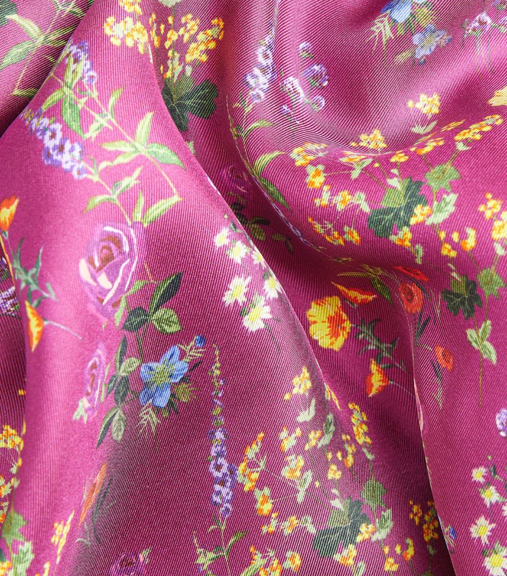 Max Mara Max Mara Silk Floral Maxi Dress