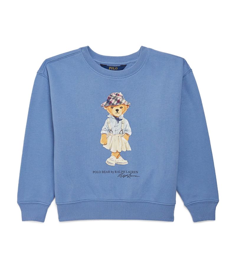 Ralph Lauren Kids Ralph Lauren Kids Cotton Polo Bear Sweatshirt (2-7 Years)