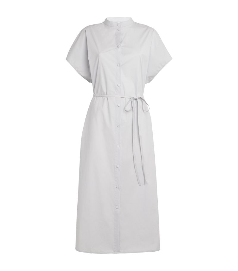 Yves Salomon Yves Salomon Cotton Poplin Midi Dress