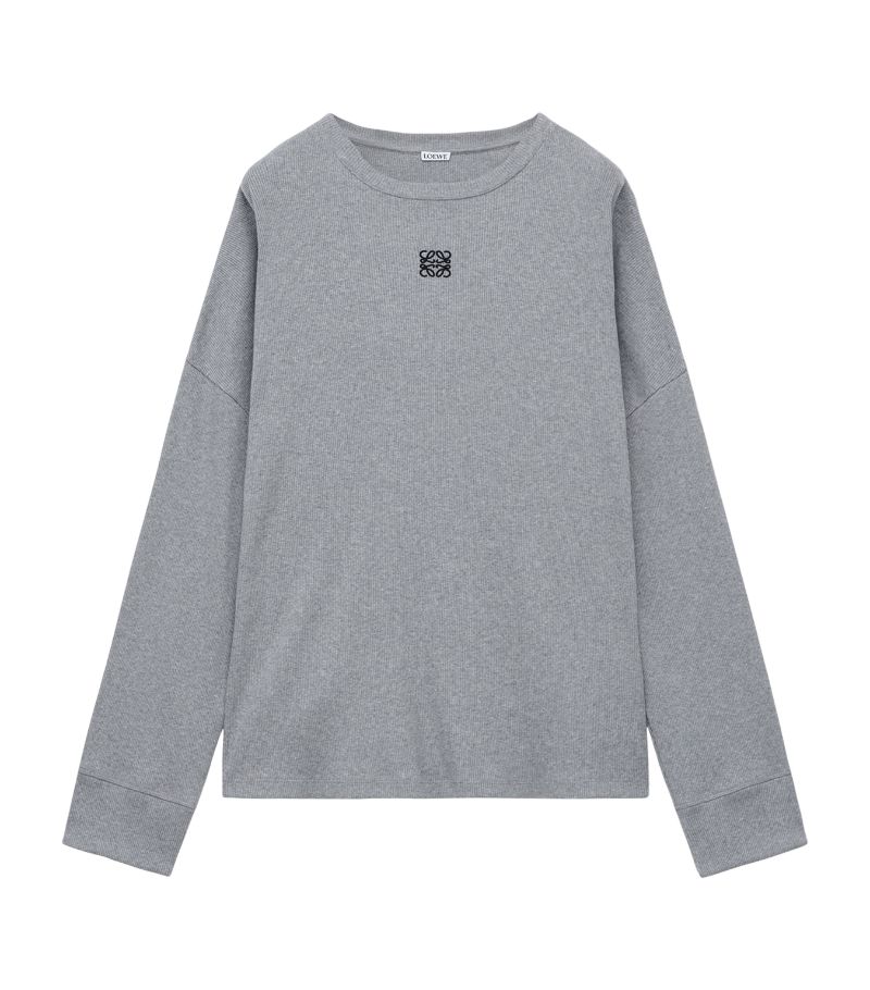 Loewe Loewe Anagram Long-Sleeve T-Shirt