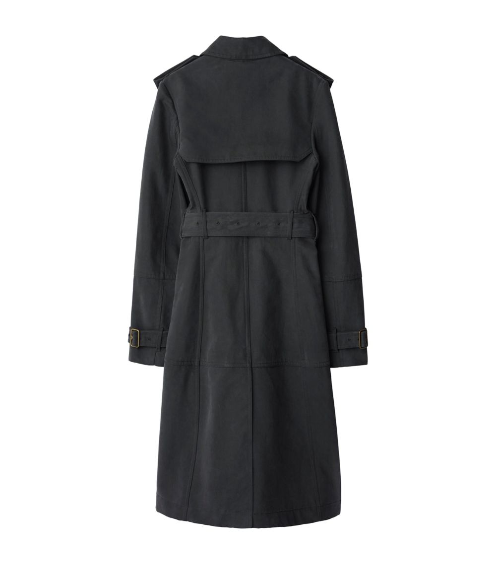 Burberry Burberry Cotton-Nylon Trench Coat