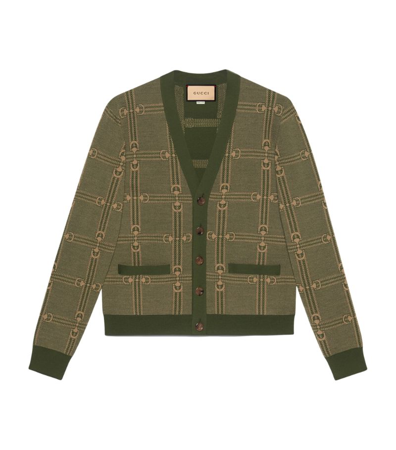 Gucci Gucci Wool Horsebit Cardigan