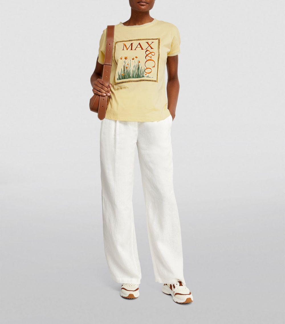 Max & Co. Max & Co. X Fatima Mostafa Embroidered T-Shirt