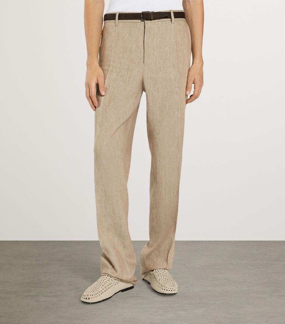 Dolce & Gabbana Dolce & Gabbana Linen Trousers