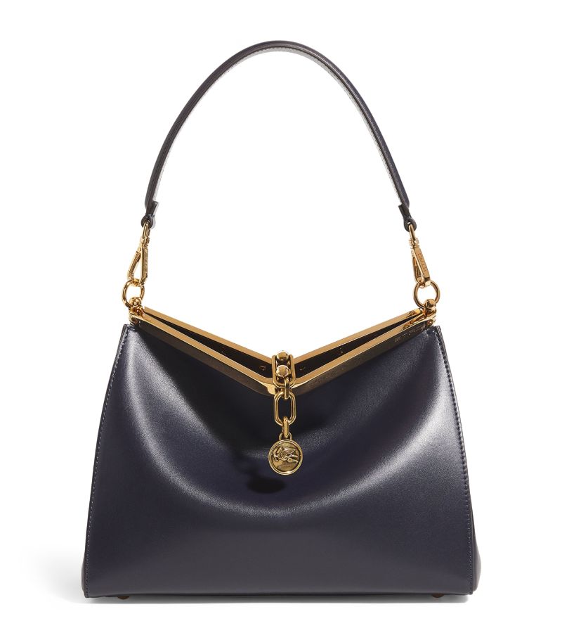 Etro Etro Medium Leather Vela Shoulder Bag