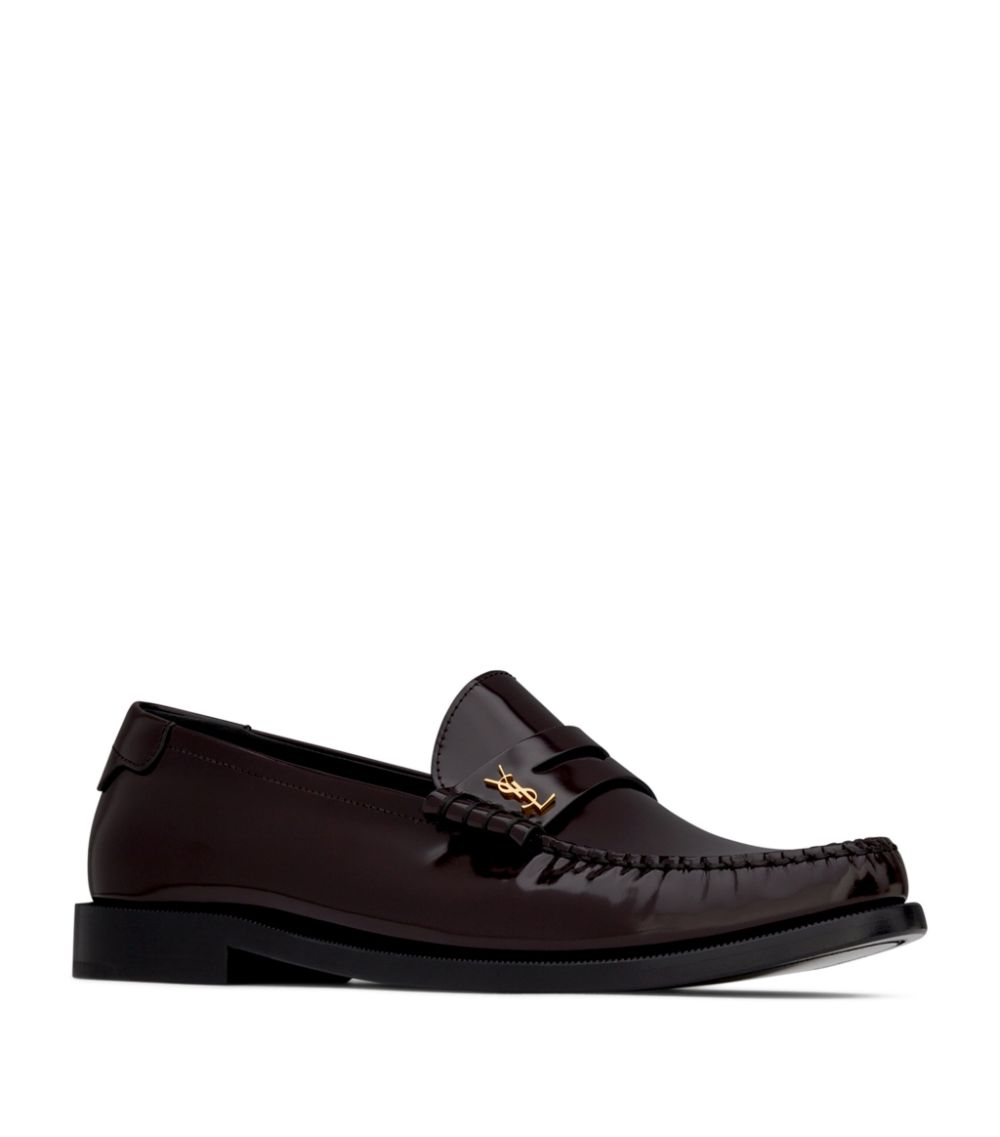 Saint Laurent Saint Laurent Leather Le Loafers