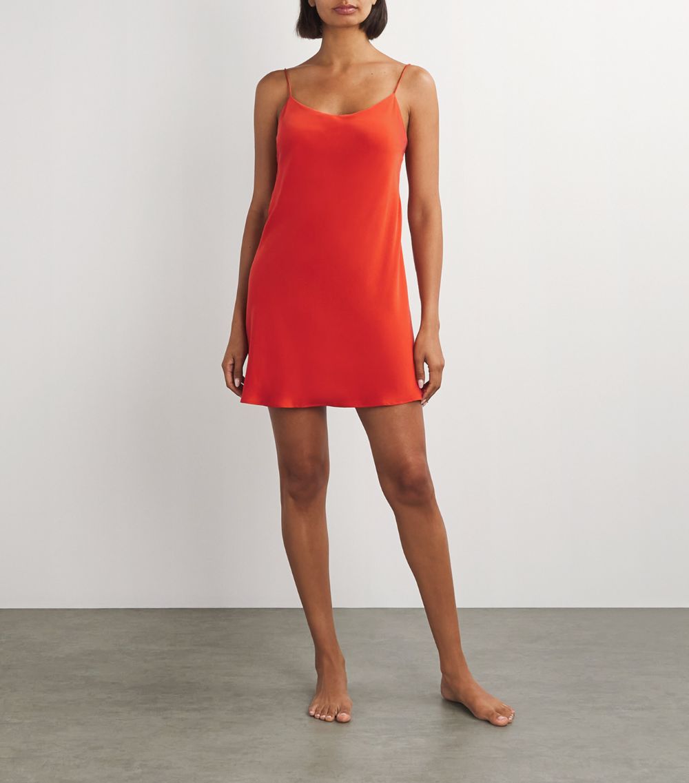 Asceno Asceno Silk Lyon Slip Dress