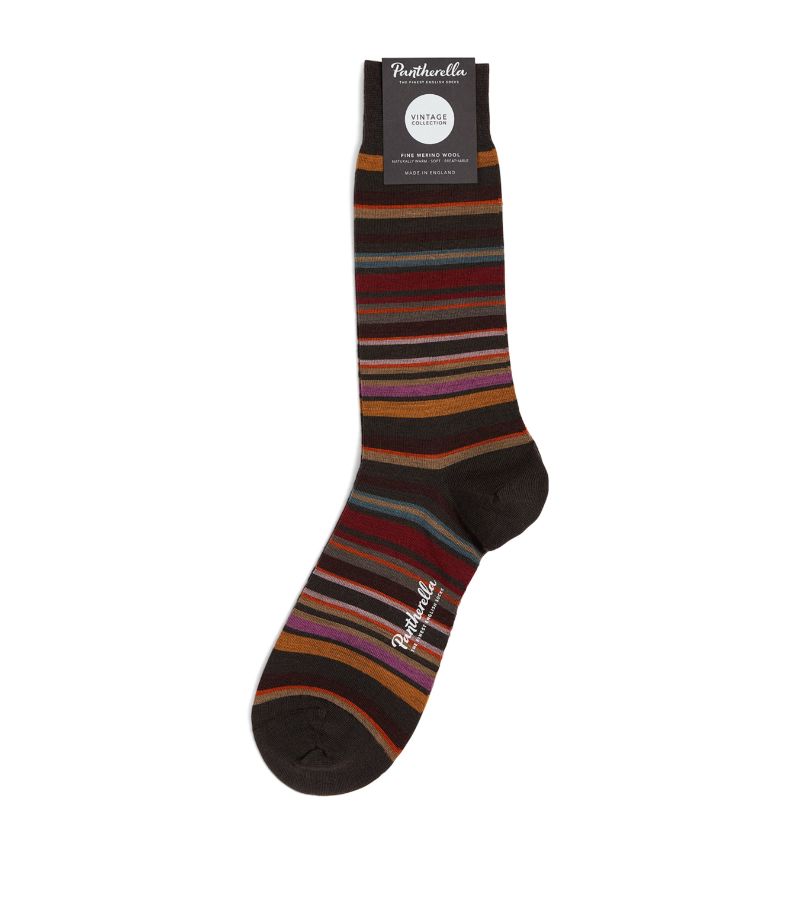 Pantherella Pantherella Merino-Blend Striped Socks