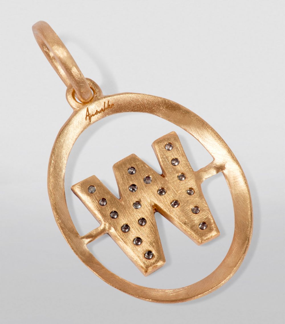 Annoushka Annoushka Yellow Gold And Diamond W Pendant