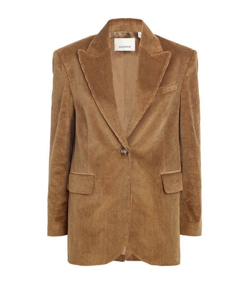  House Of Dagmar Organic Cotton Corduroy Blazer