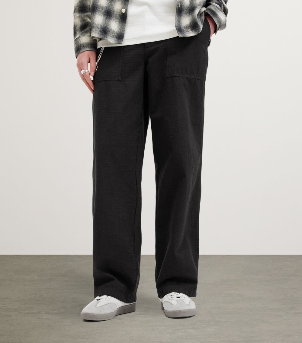 Allsaints Allsaints Organic Cotton Creek Straight Trousers