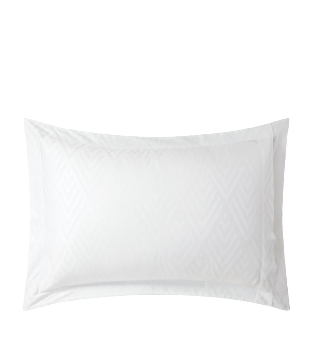 Ralph Lauren Home Ralph Lauren Home Penthouse White King Oxford Sham Pillowcase (50Cm X 90Cm)