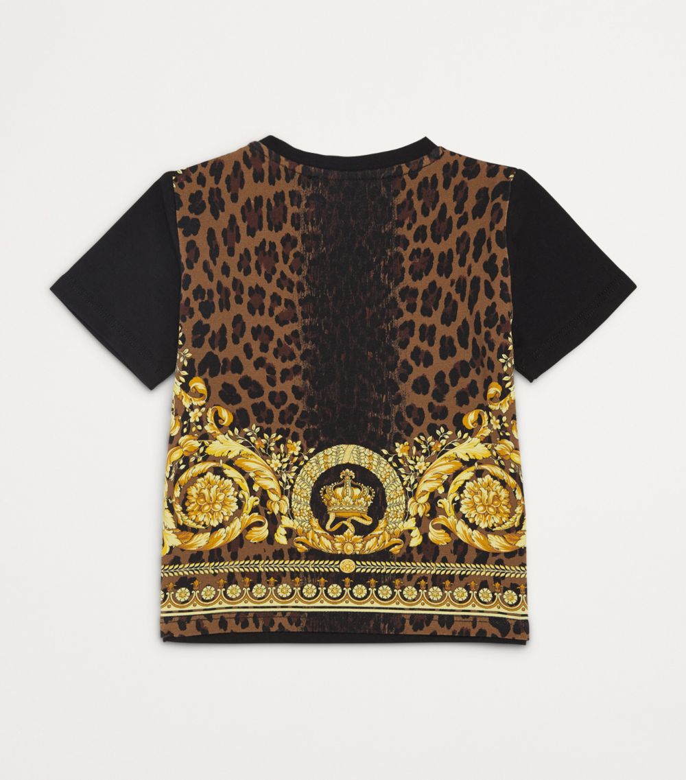 Young Versace Versace Kids Cotton Logo T-Shirt (3-36 Months)