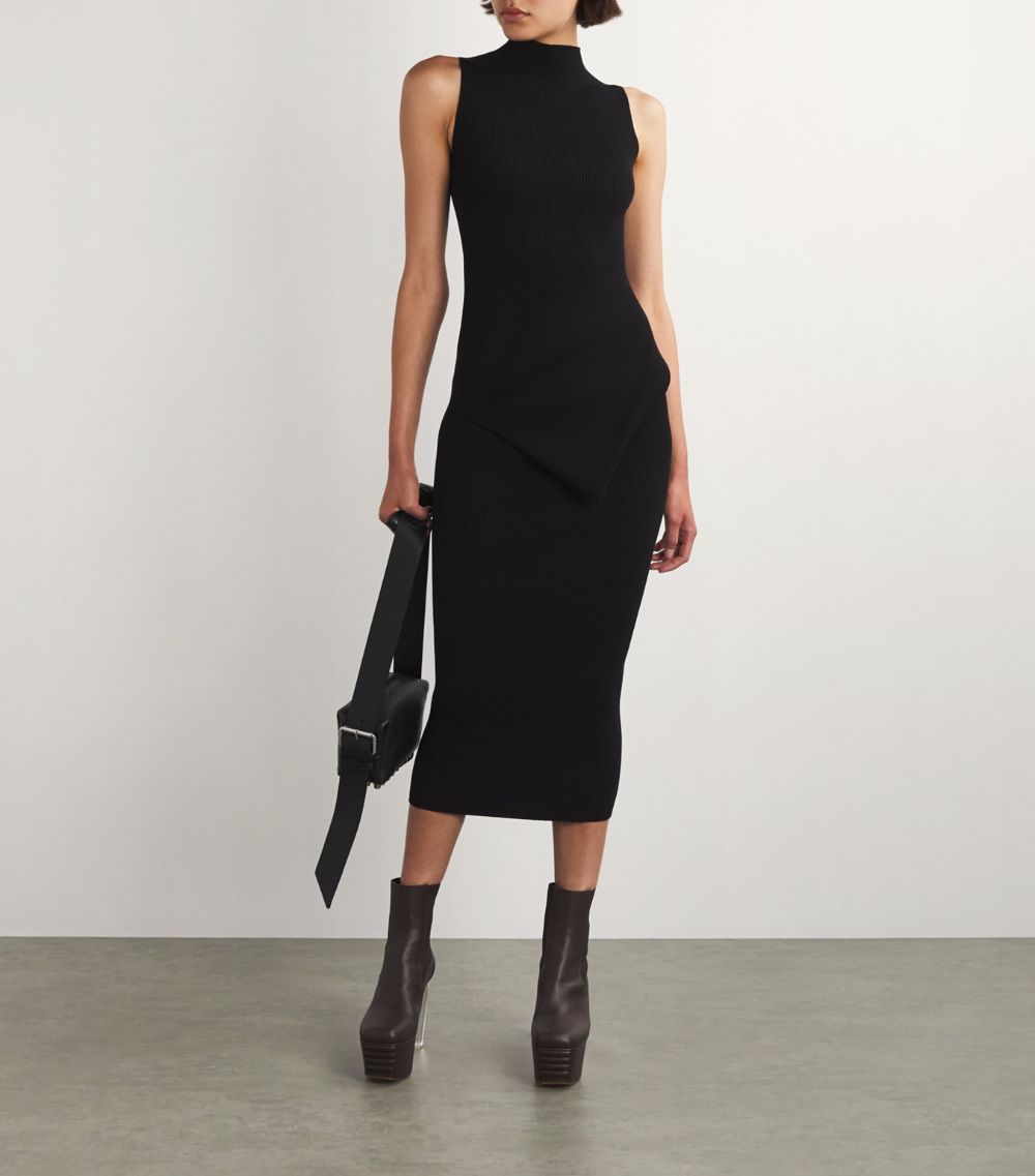 Rick Owens Rick Owens Knitted Babel Maxi Dress