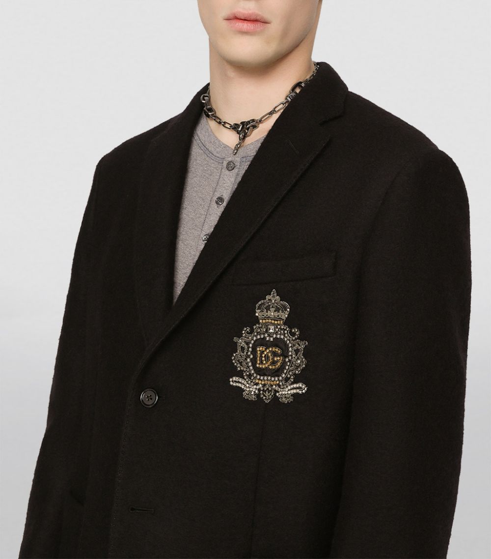 Dolce & Gabbana Dolce & Gabbana Wool Single-Breasted Blazer