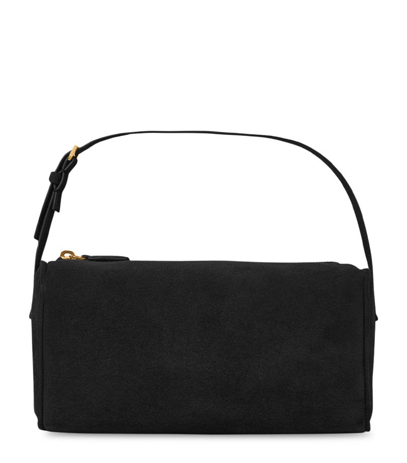 The Row The Row Suede '90S Top-Handle Bag