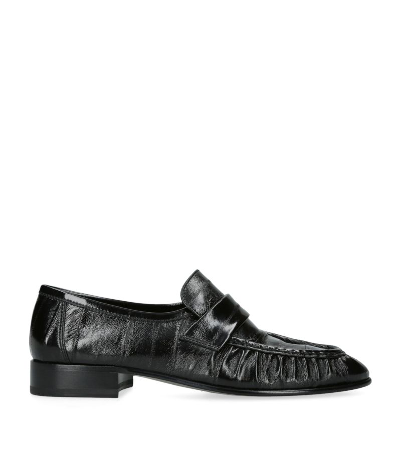 The Row The Row Soft Eel Loafers 25