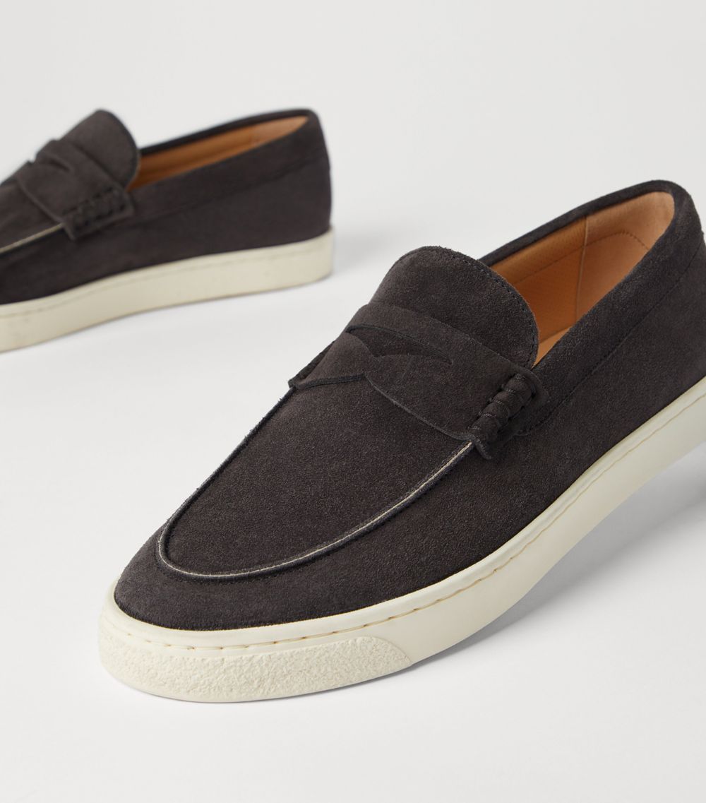 Brunello Cucinelli Brunello Cucinelli Suede Hybrid Loafers