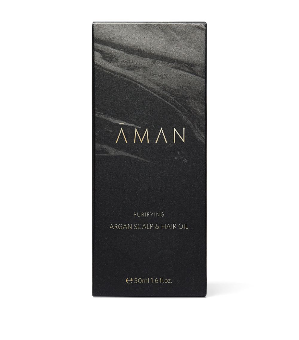 Aman Aman Purifying Argan Scalp And Hair Oil (50Ml)