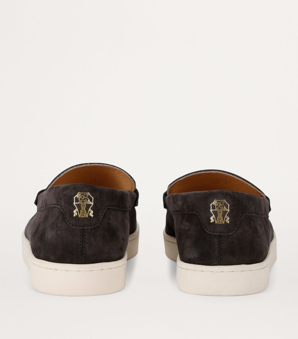 Brunello Cucinelli Brunello Cucinelli Suede Hybrid Loafers