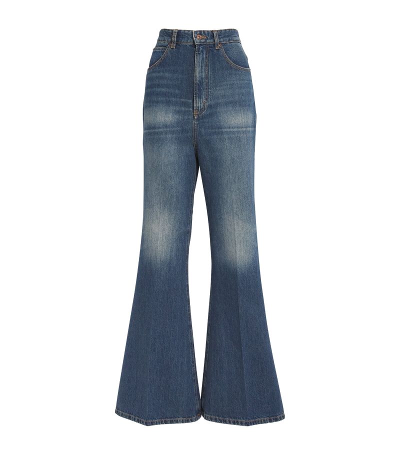 Victoria Beckham Victoria Beckham Kick Wide-Leg Jeans