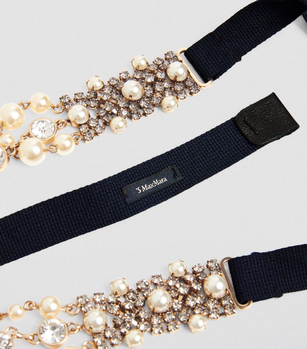 Max Mara Max Mara Embellished Chain Belt