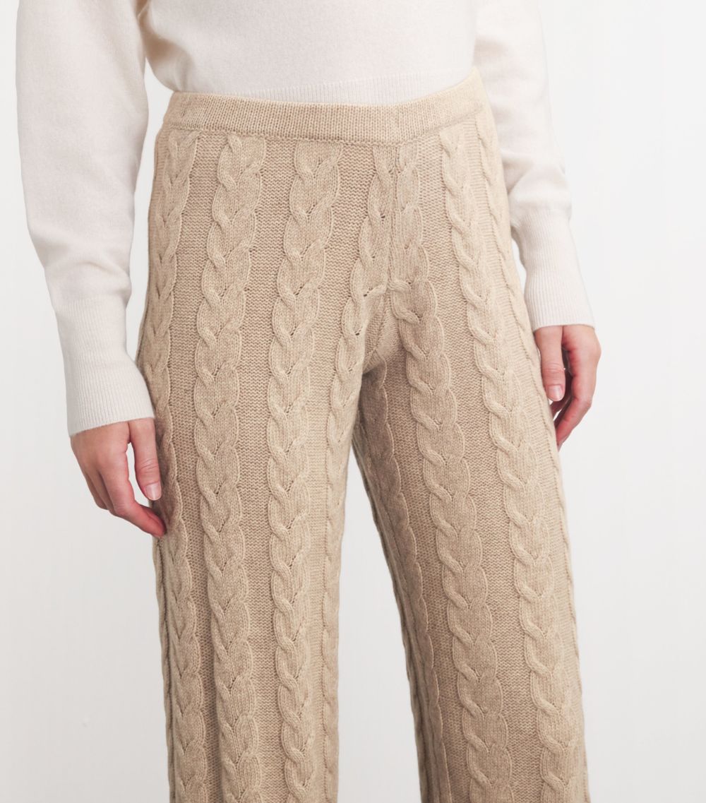 Magda Butrym Magda Butrym Cashmere Cable-Knit Trousers