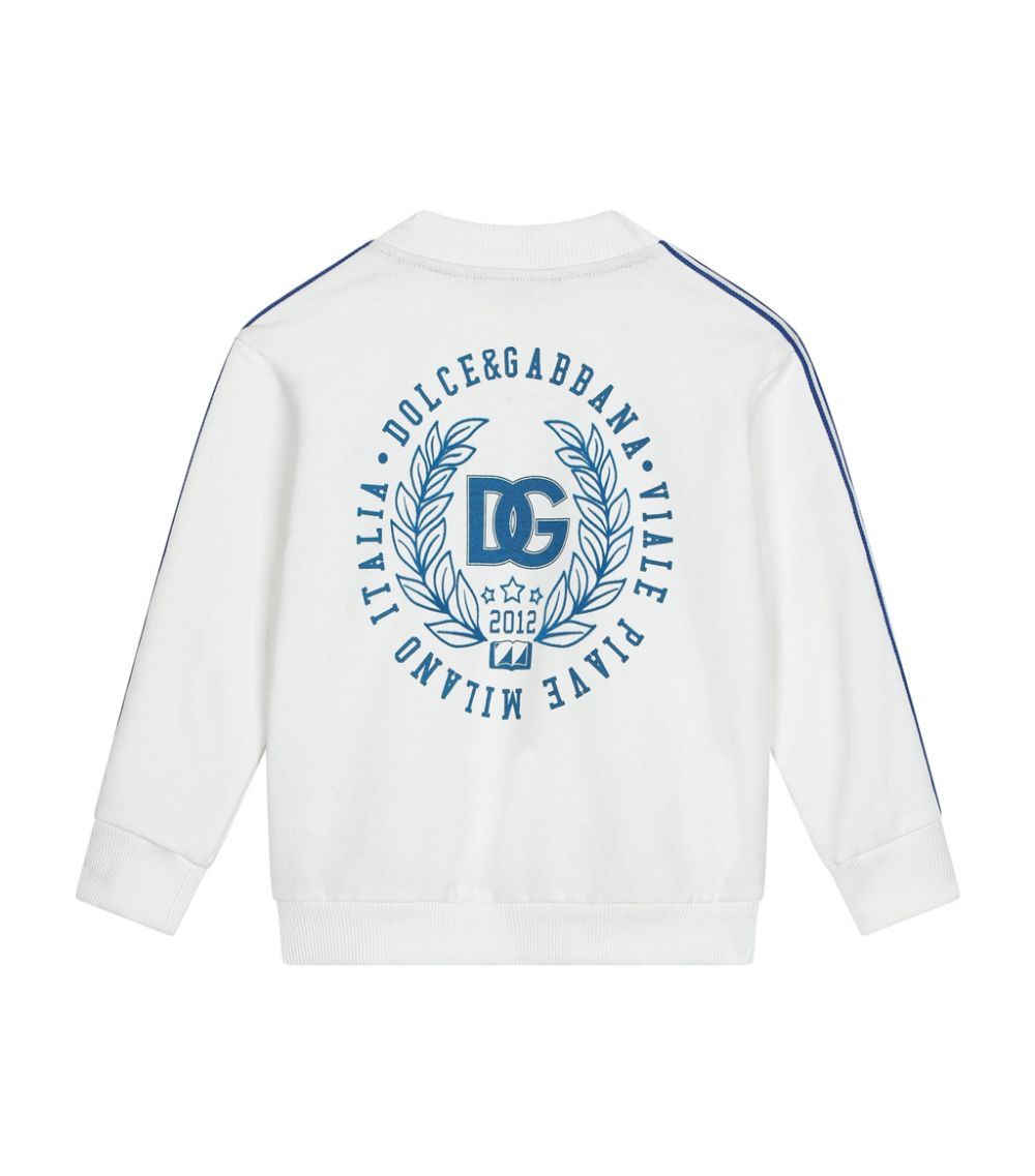 Dolce & Gabbana Dolce & Gabbana Kids Logo Crest Sweatshirt (2-6 Years)