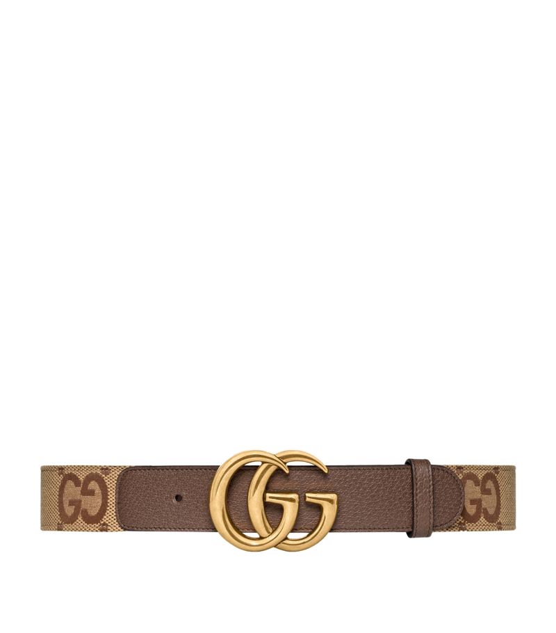 Gucci Gucci Jumbo Gg Marmont Logo Belt