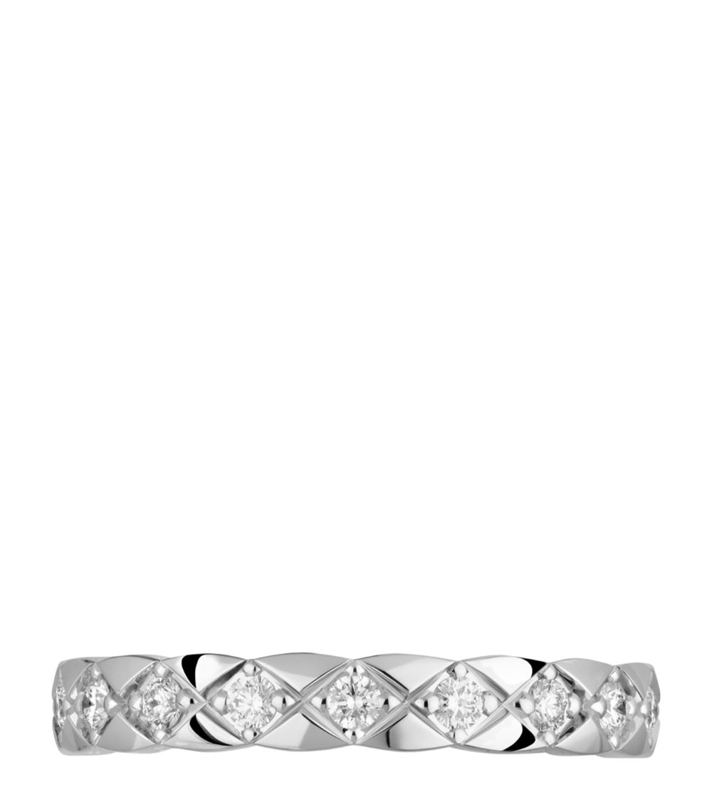 Chanel CHANEL White Gold and Diamond Coco Crush Ring