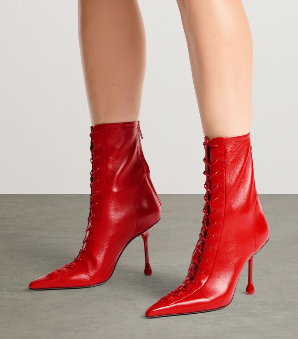 Jimmy Choo Jimmy Choo Scarlett 95 Leather Boots