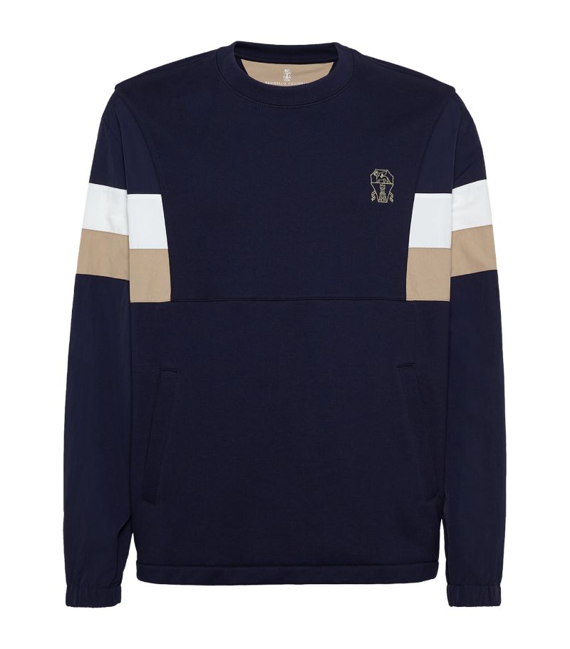 Brunello Cucinelli Brunello Cucinelli Logo Print Sweatshirt