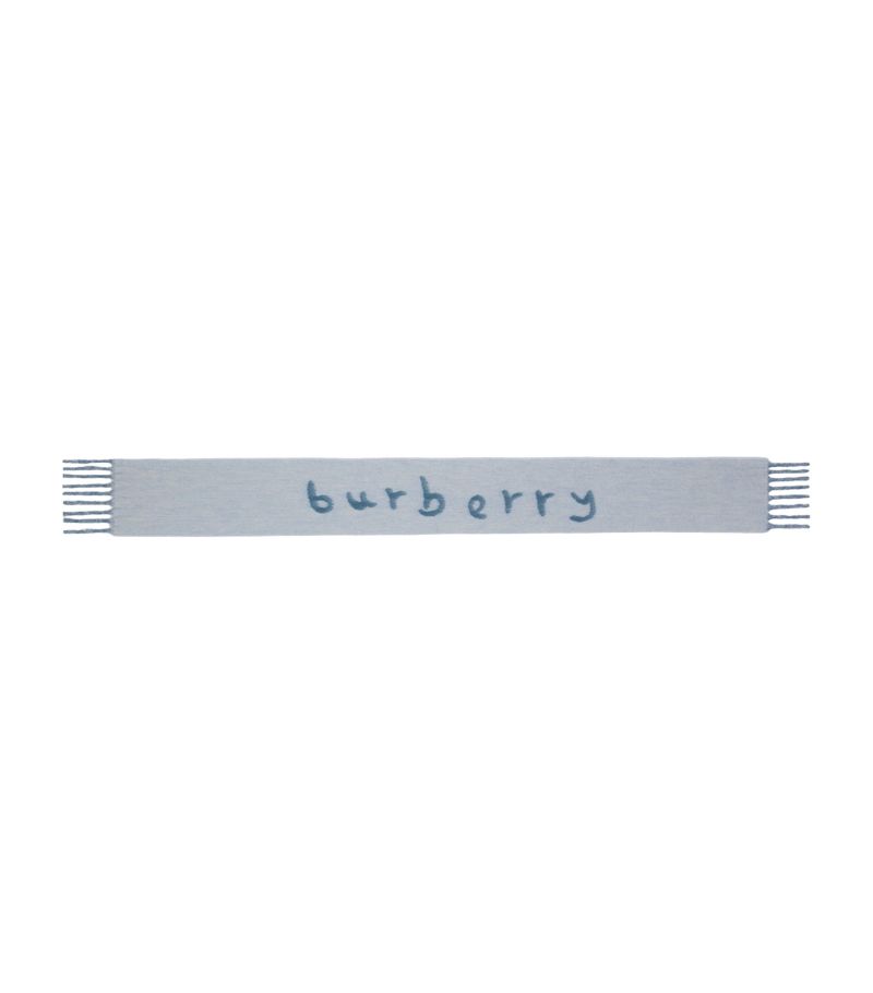 Burberry Burberry Alpaca-Blend Reversible Logo Scarf