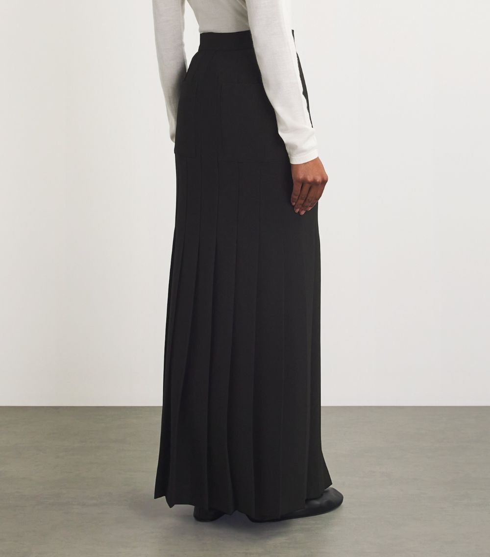 Max Mara Max Mara Pleated Maxi Skirt