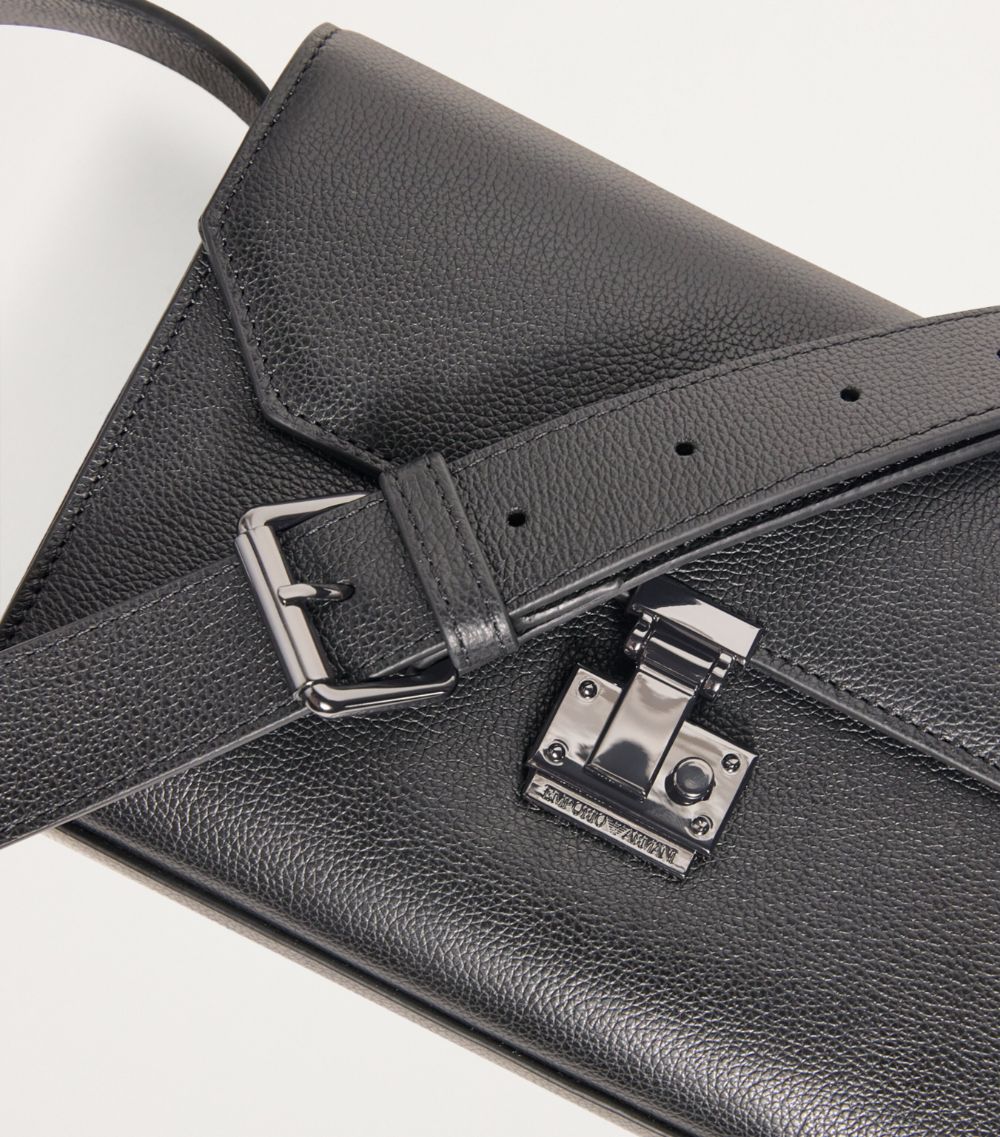 Emporio Armani Emporio Armani Leather Cross-Body Bag