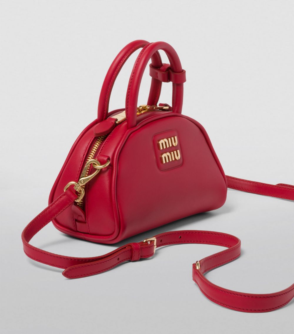 Miu Miu Miu Miu Leather Top-Handle Bag