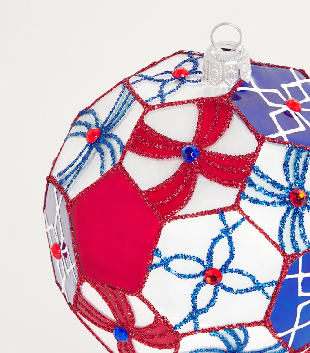 Harrods Harrods Hexagonal Folk Bauble