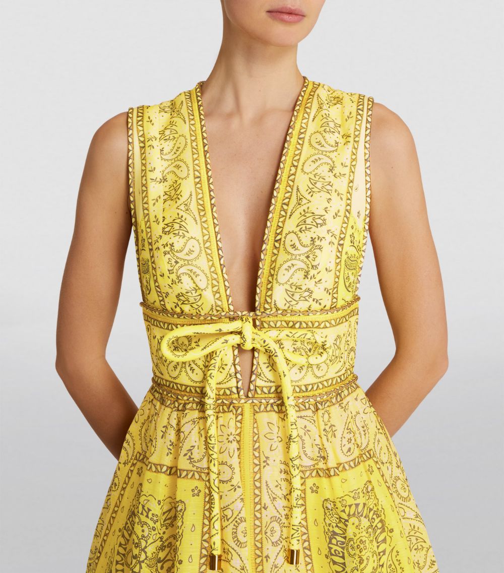 Zimmermann Zimmermann Bow-Detail Matchmaker Midi Dress