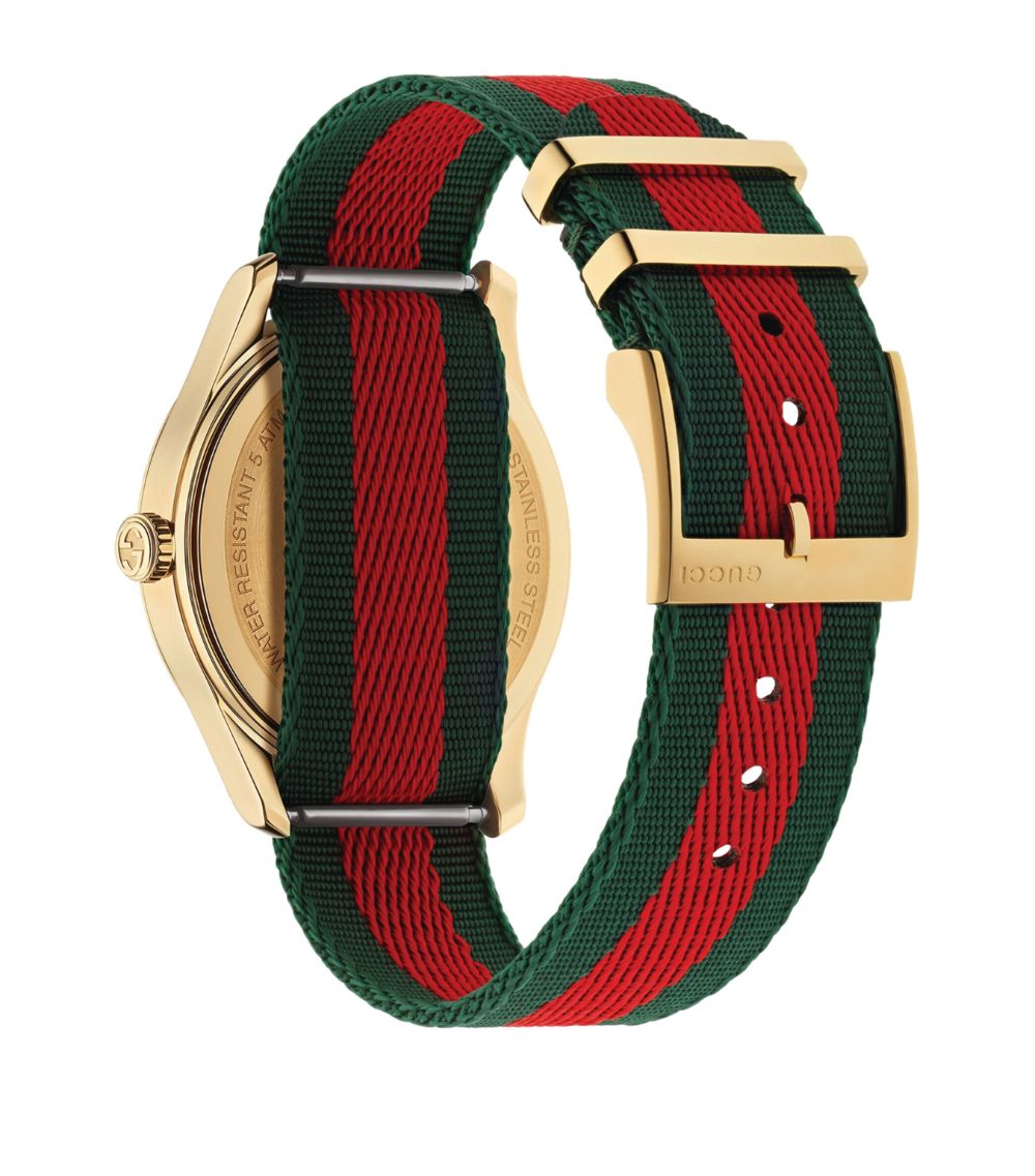 Gucci Gucci Web Stripe G-Timeless Watch 38Mm