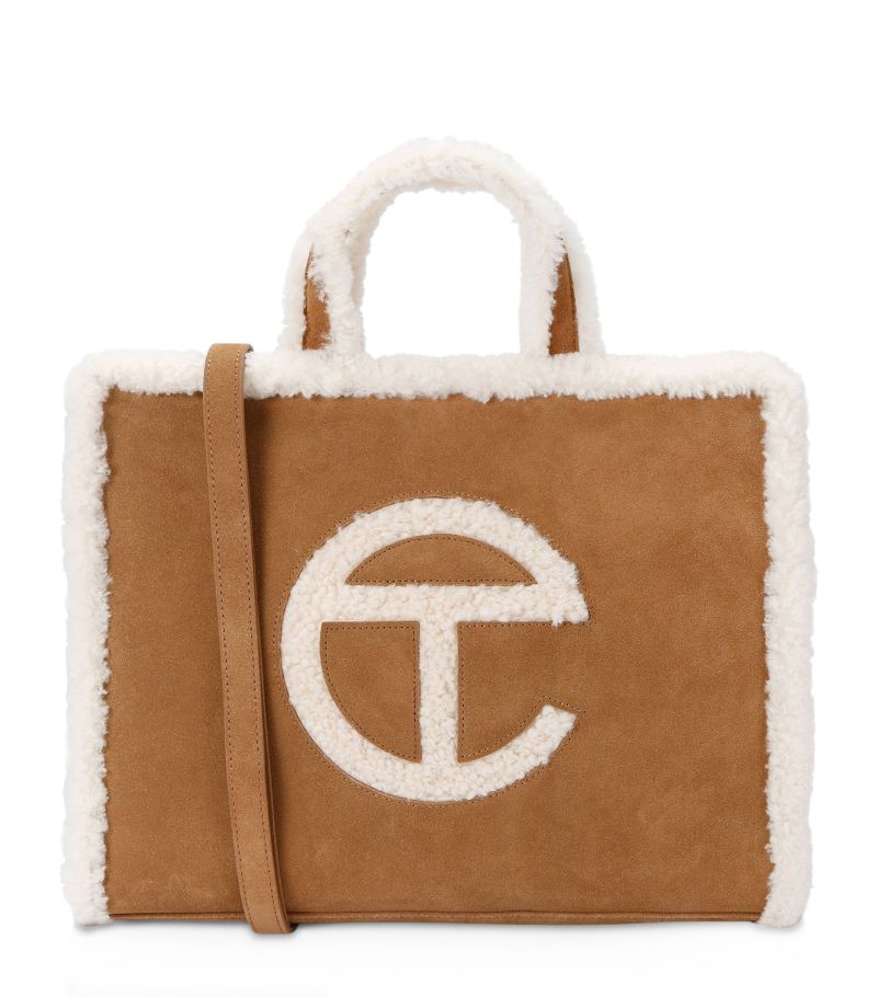 Ugg UGG x Telfar Medium Suede Shopper Bag